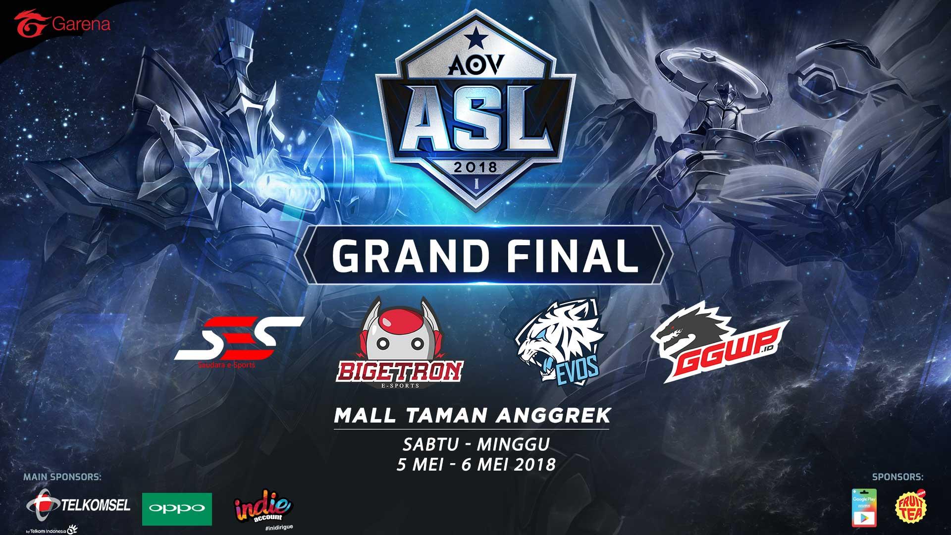 4 Tim Terbaik Siap Bertarung Di Grand Final ASL 2018 Geeknews